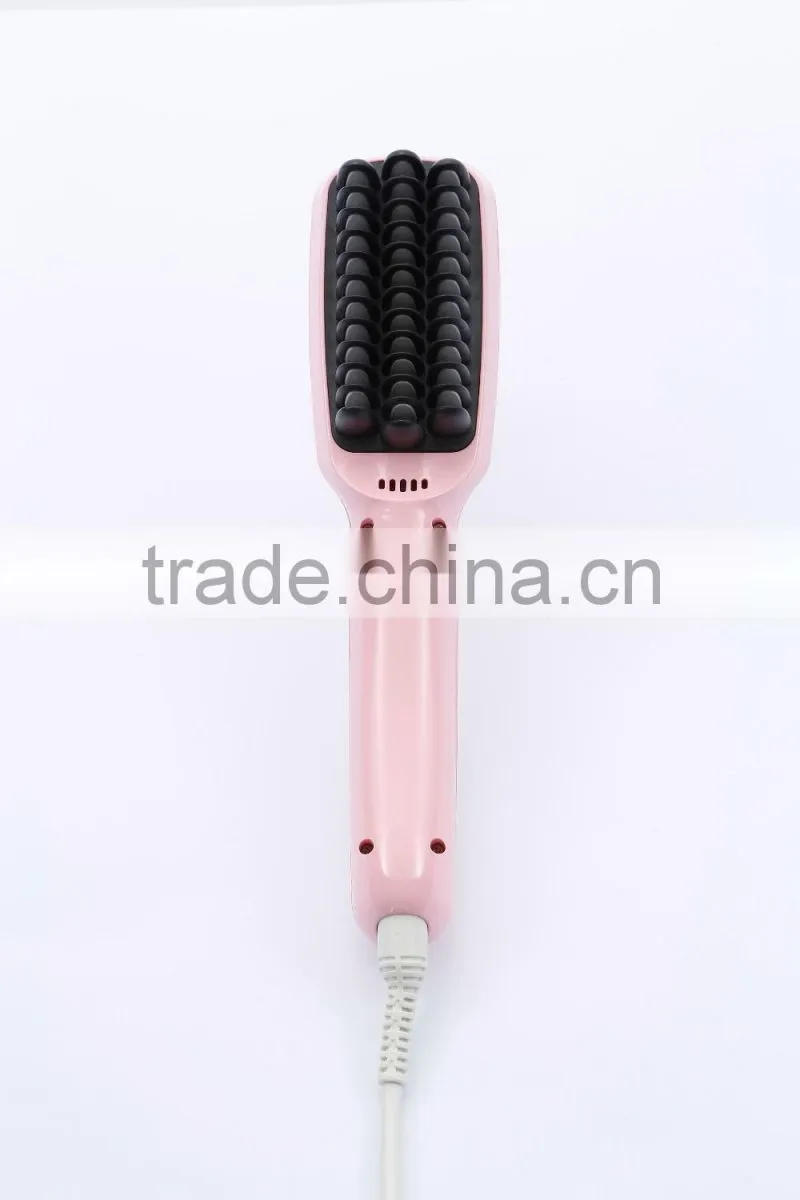 Professional Antomatic LCD Hair Straightener Comb Styling Machine Digital Perm Machine Electric Hair Straightening Comb