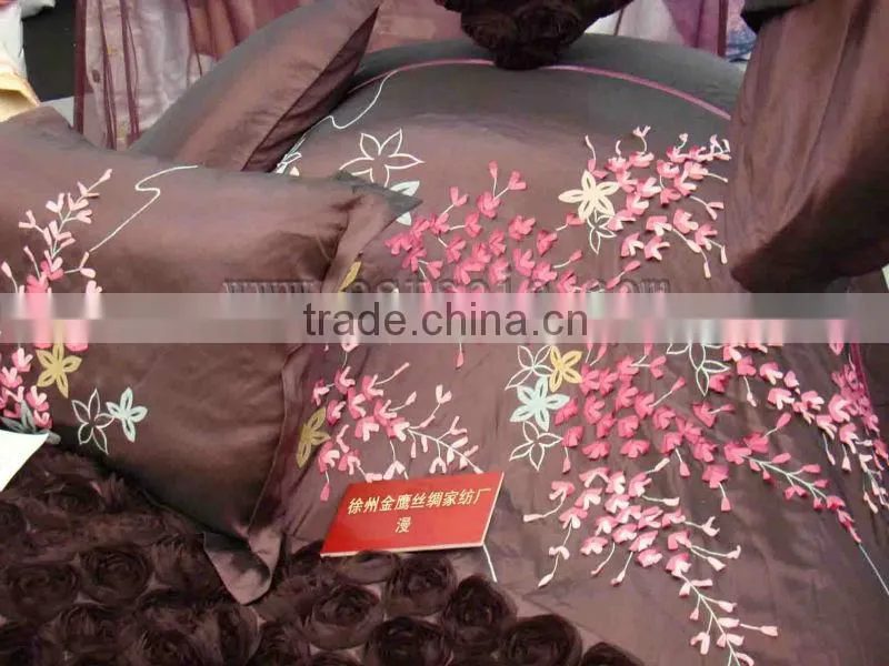 Soft & Luxury 100% Pure Silk Jacquard Quilt 4 Seasons