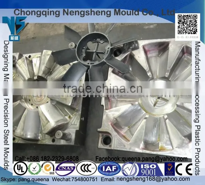Plastic Fan Blades - Plastic Injection moulded fan blade