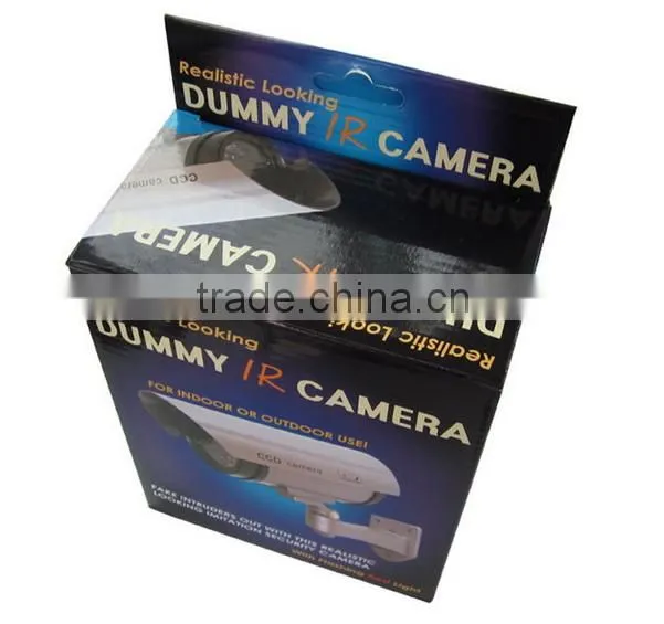 Surveillance Security Dummy Camera Fake Simulation Waterproof LED Flashing Outdoor Bullet CCTV