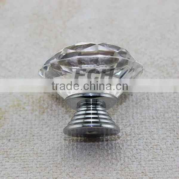 Zinc alloy crystal gear knob