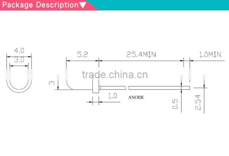 ALLIGHT 3mm DC 12V prewired led car use