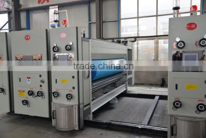 SMYS-GZ-408 SOOME high speed corrugated carton printing slotting machine