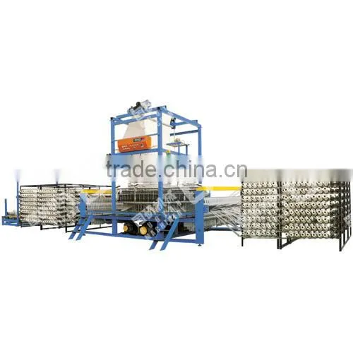 GuoYan polypropylene Automatic PP woven bag Cutting and Sewing sack Machine