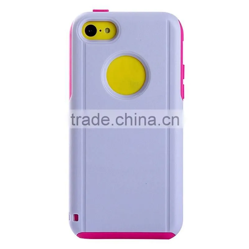 factory price Soft silicon hybird phone case for iphone 4s 5c 5s