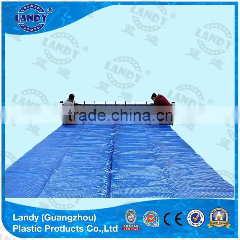 Unique design automatic pvc hot pool cover roller
