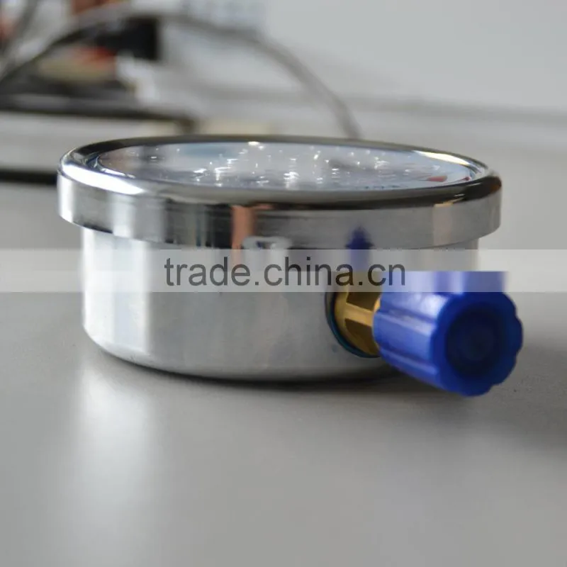 WLQ 70/70,80/50 SERIES HIGH PRESSURE MACHINES Oil-filled anti vibration-type pressure gauge