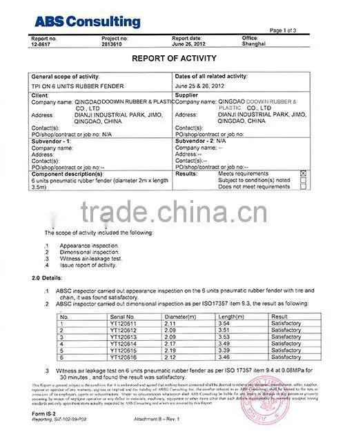 China Heavy Duty Plastic Balloon Air Lift Bag