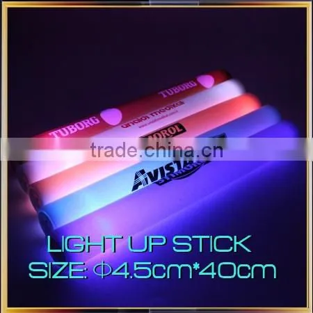 Factory Cheap LED colorful Light up foam glow stick for event