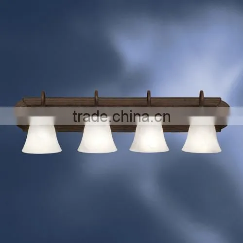 Led wall lamp is made with four lights suitable for indoor space decoration