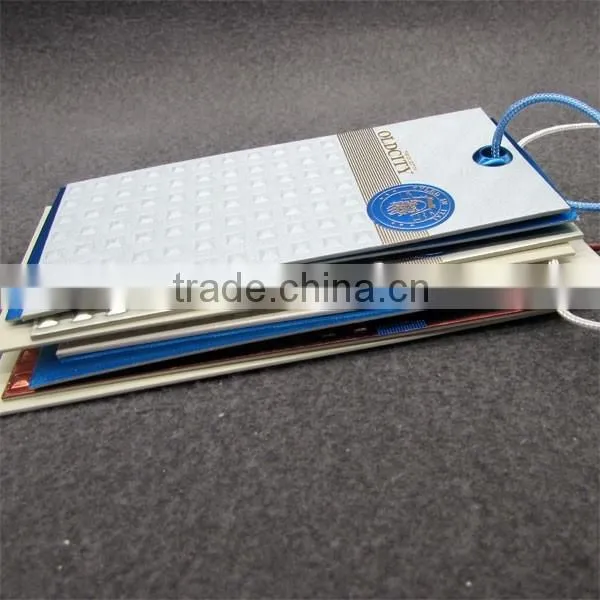 Full Square Embossed Tags For Clothing