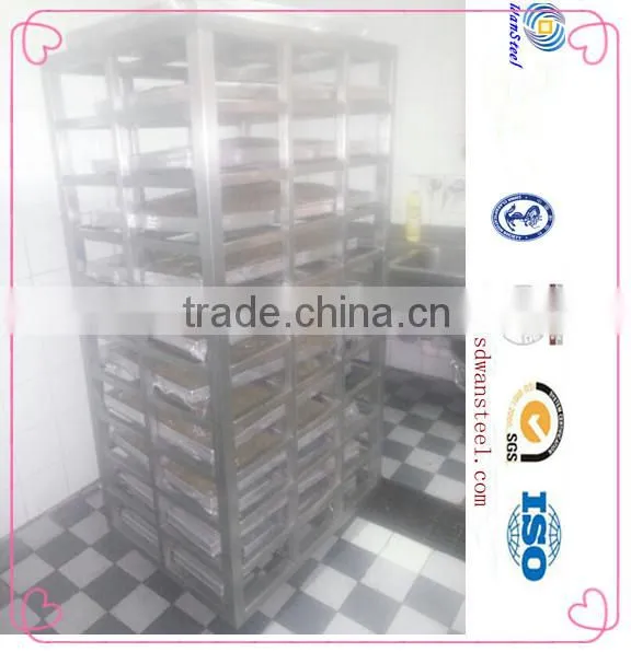 stainless steel meat trolley
