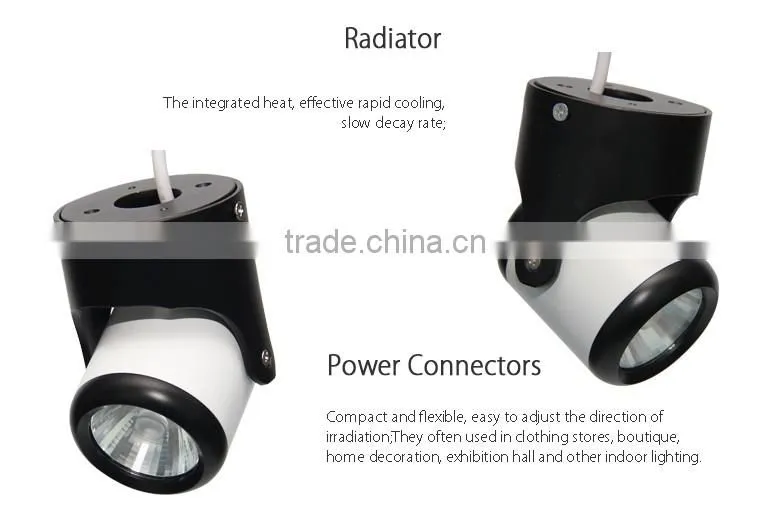 Noble and generous no flickering dimmable led track lighting