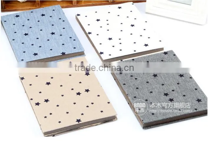 Stars White-black book