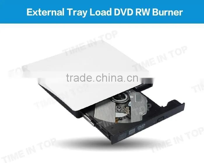 USB2.0 External Plastic White DVD Writer