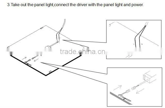 300*1200 virtual led panel tv 36W
