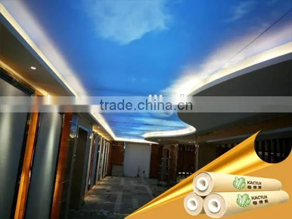 pvc protective film, stretch ceiling film with best supply