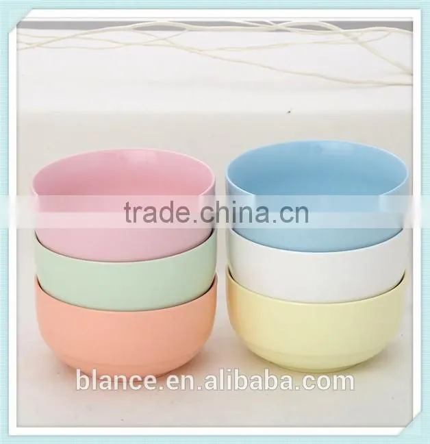 ceramic colorful bowl,ceramic dinner bowl without lid