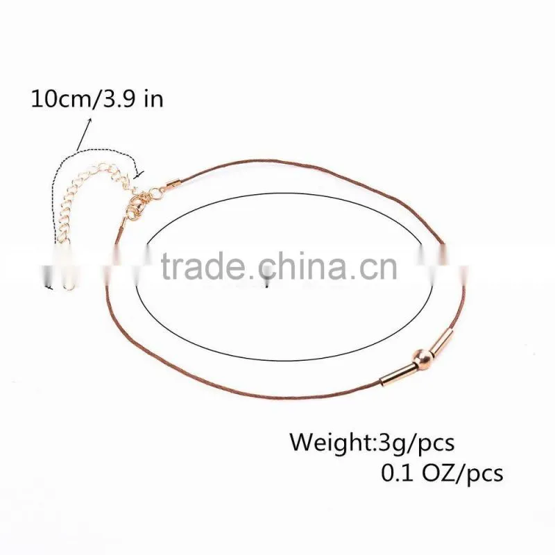 Hot new torques Bijoux Plain Velvet Ribbon pendant necklace Maxi statement Chokers Necklace for women jewelry
