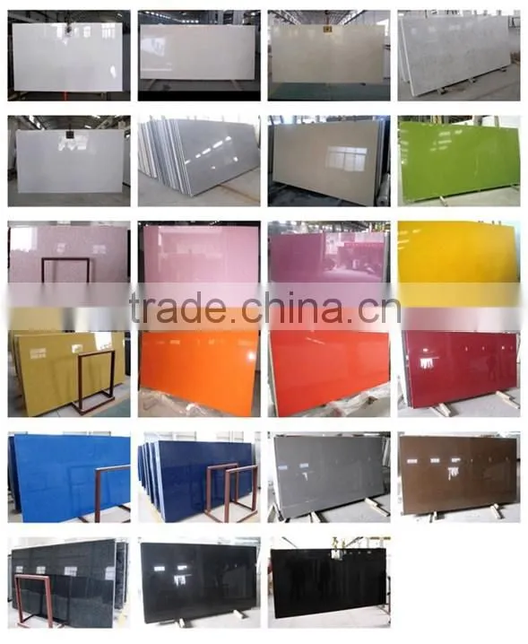 Super Hardness 93% Natural Quartz Slabs Artificial Quartz Stone