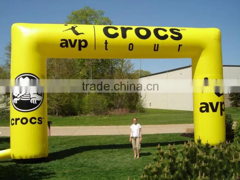 2015 cheap advertising inflatable arch gate / inflatable display arch for sale
