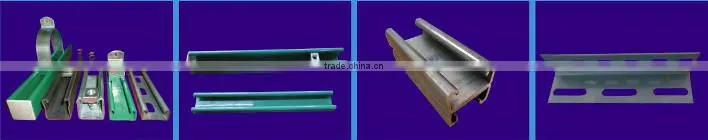 Vichnet high quality 10 years warranty curved strut channel
