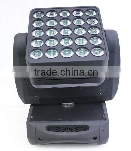 25x12w Cree Led RGBW 4in1 Led moving head light