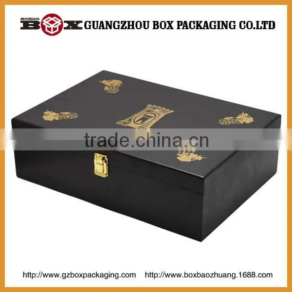 Custom best wooden wine box wooden wine gift box