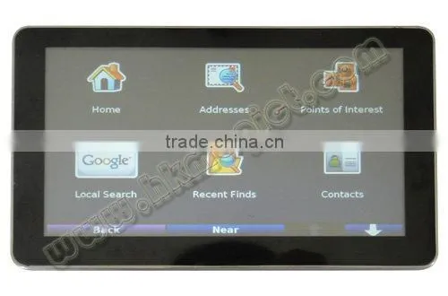 7 inch gps navigator car tracker