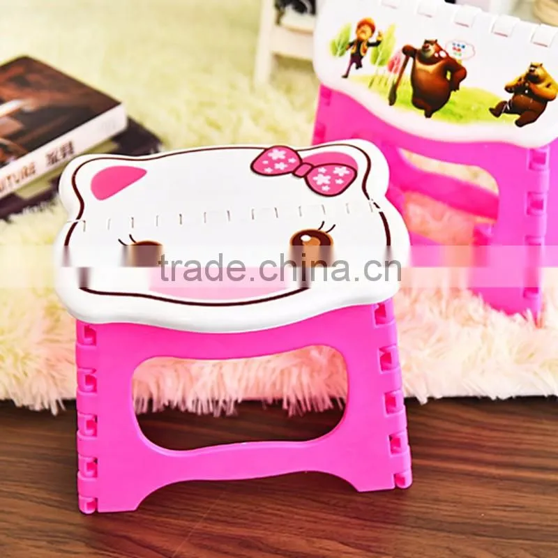2016 folding step stool, best sold plastic folding stool