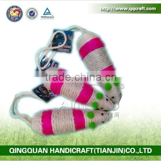 Wholesale Cute Mouse Pet Christmas Toys & Fleece Rope Pet Toys Cat Toys