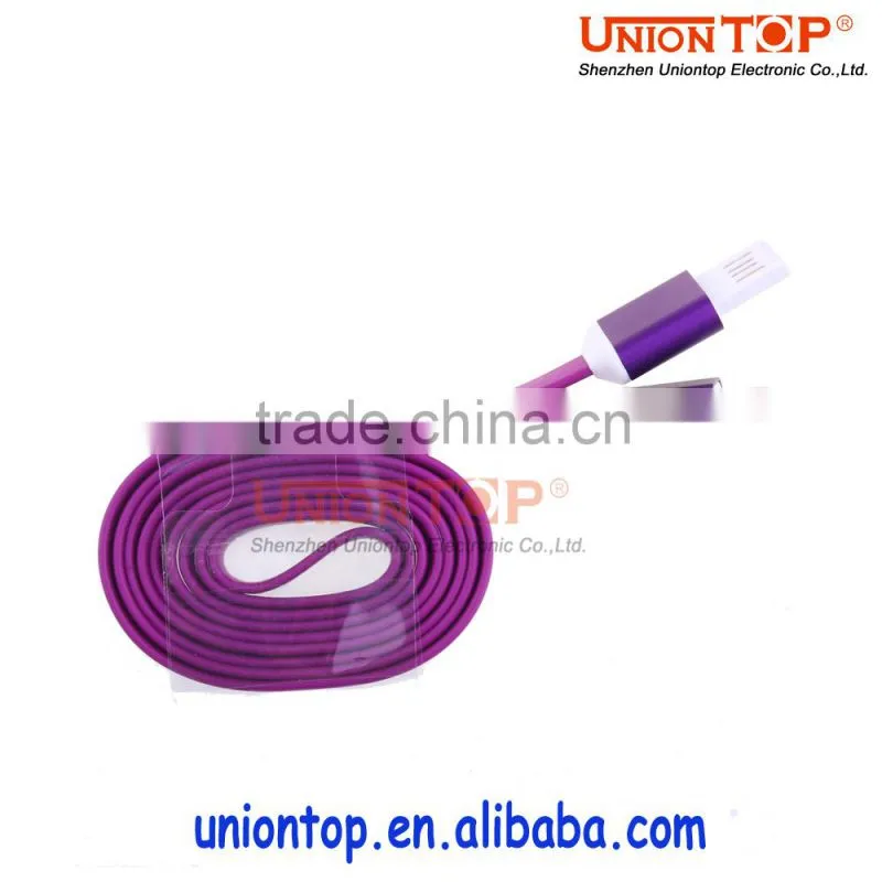 wholesale 2 in 1 two sided 8pin usb data cable for charging iphone5