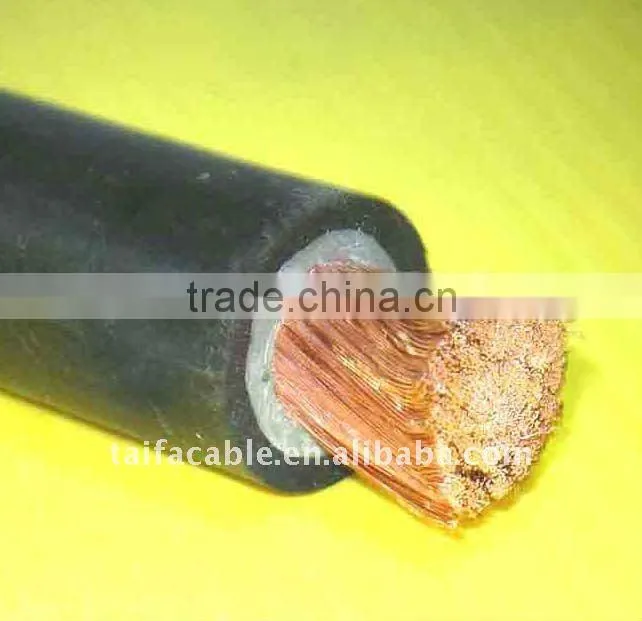 Hot selling 4/0 3/0 2/0 1/0 AWG Flat Rubber submersible cable