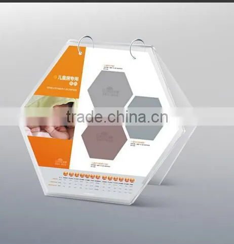factory supply acrylic table stand calendar