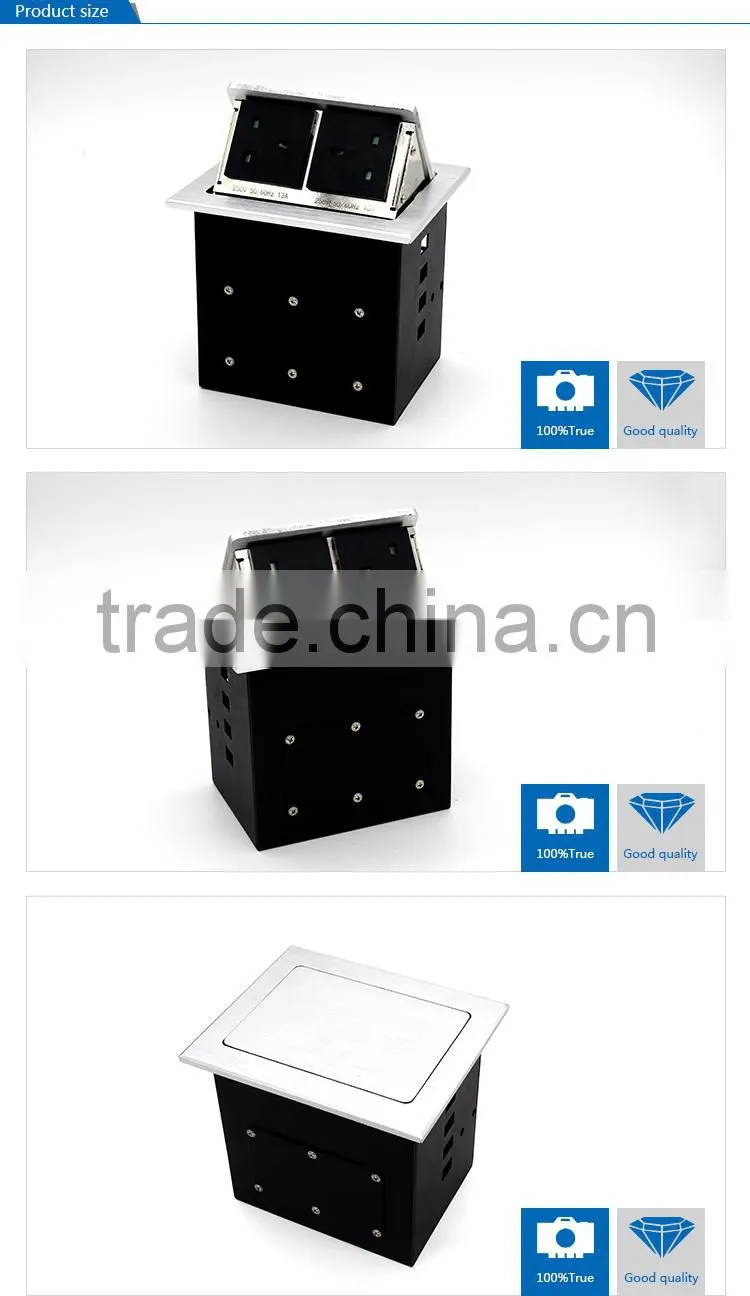 Saipwell Waterproof Socket Flat Push Type Ground Socket