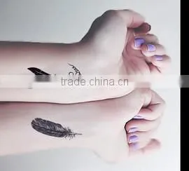2015 Full face tattoo for promotional removal custom tattoo sticker