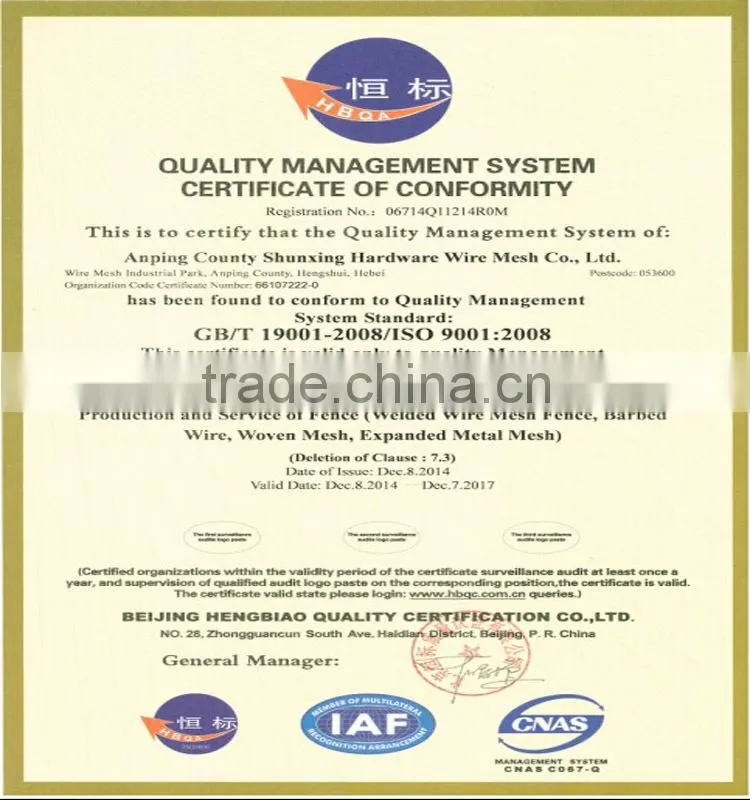 200g/m2 Hot Dipped Galvanized Cross Razor Barbed Wire Fence