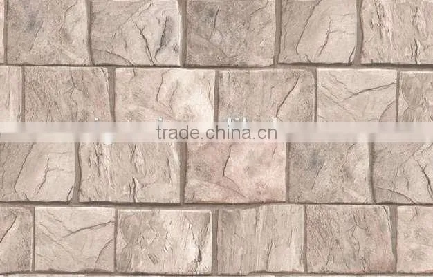 PVC brickwork wallpaper