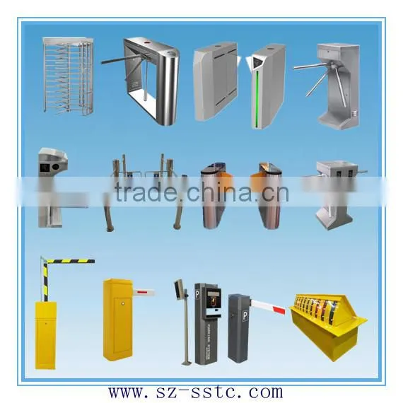 Portable full automatic swing vertical turnstile