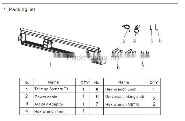 hot roland rs 640 pick up system 54''