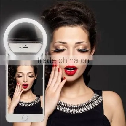 selfie ring light,Portable smartphone selfie mini LED flash, selfie light for all of mobile