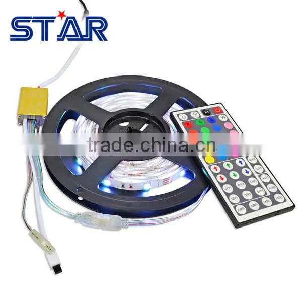 RGB Flexible LED Tape Light SMD5050 12V 60led/m 14.4w/m IP20 for indoor decotation