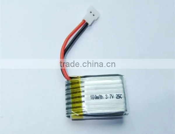 High quality 3.7V 200mAh/180mAh 25C battery for HiSKY FBL80 Mini 6 channel 3D Mini helicopter