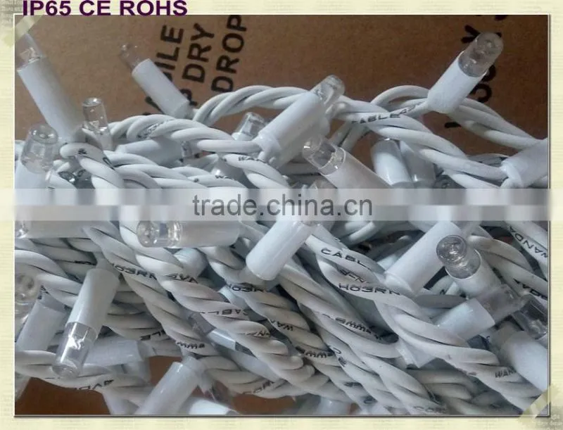 rubber cable waterproof christmasled light string