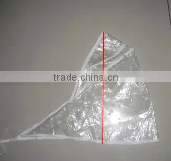 PE rain cap/PE rain bonnet/plastic rain bonnet
