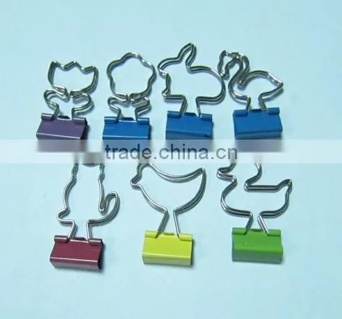 2014 SHAPED FASHIONAL BUTTERFLY SOFT PVC PAPER CLIP/BOOKMARK