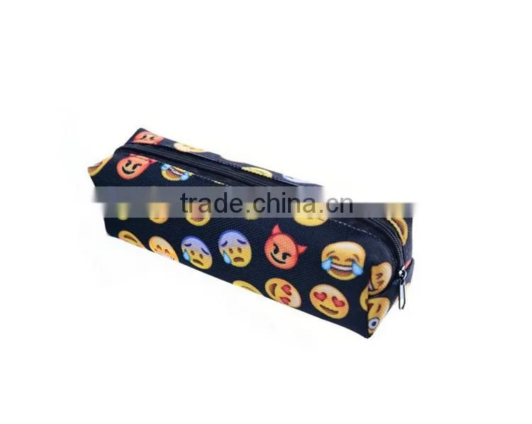 Big sell durable custom heat transfer printing promotional pencil case