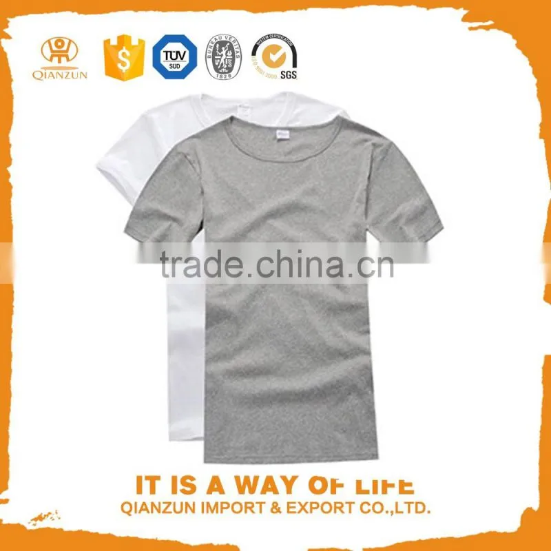 fashion wholesale custom cotton made men t shirt