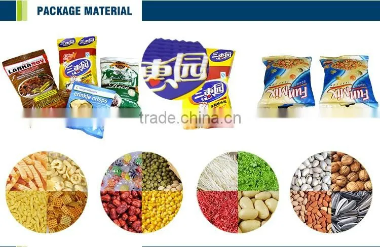 Hot selling Pouch snacks packaging machine