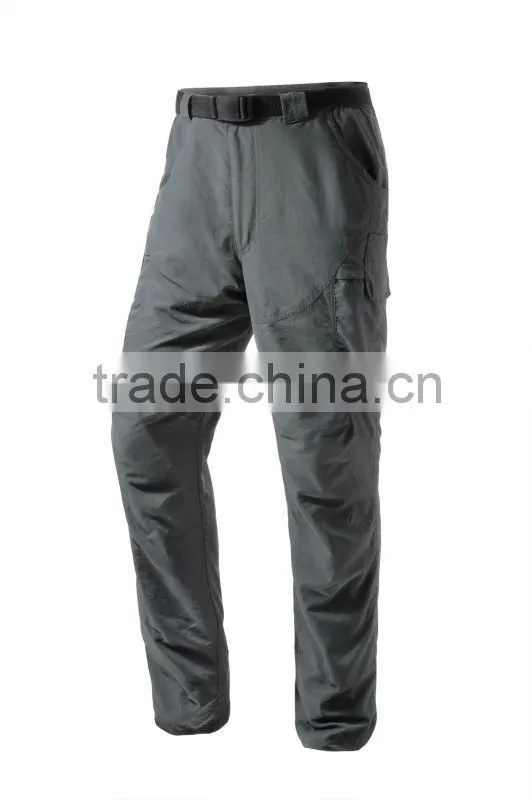Men's full long outdoor trousers clothing outdoor activity sportswear 100% cotton twill